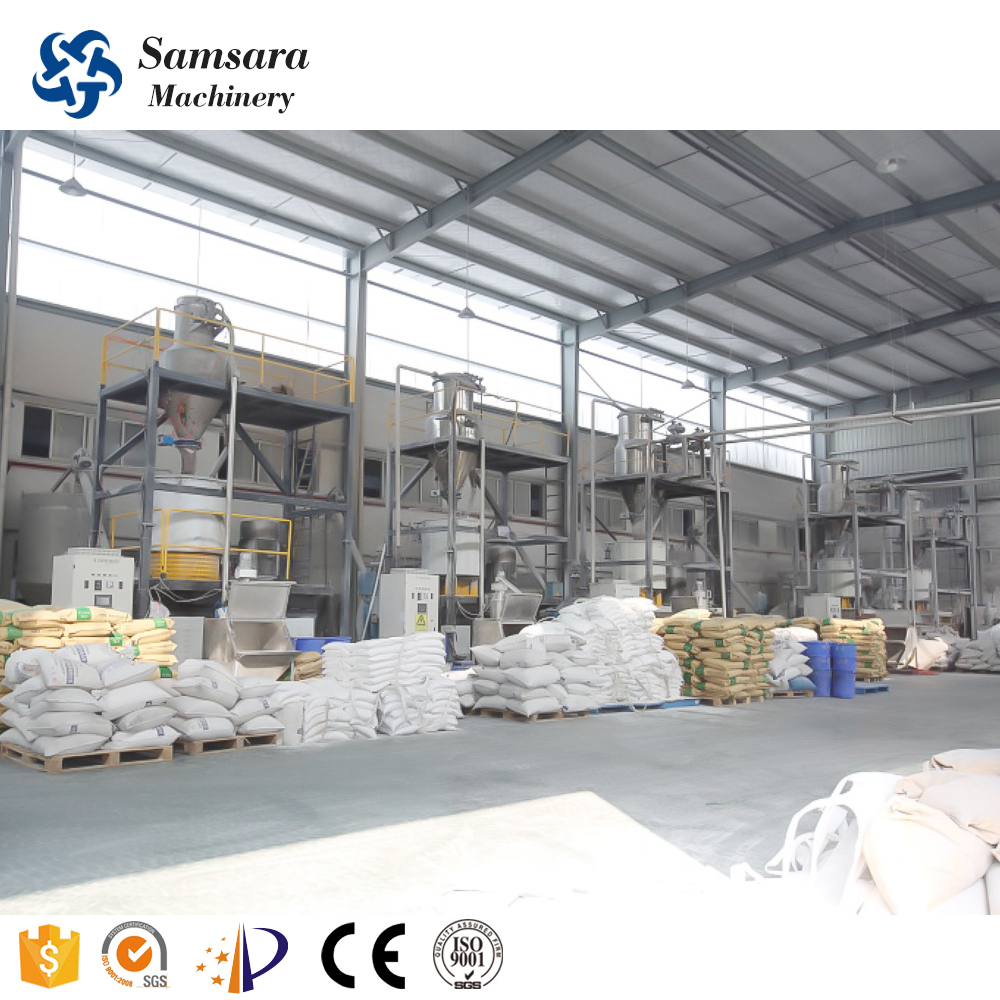 Plastic Industry Automatic Feeding Dosing Mixing Conveying System PVC Powder Mixer Mixing Equipment Plastic Machine