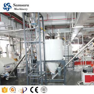 Plastic Machinery Extruder Machine Plastic Industry Automatic Feeding Dosing Mixing Conveying System Pneumatic Conveying System